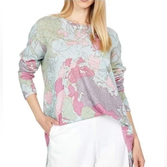 Show me your MuMu|Bonfire sweater,world tour knit in pastel tones•••Slouchy fit - Picture 3 of 14